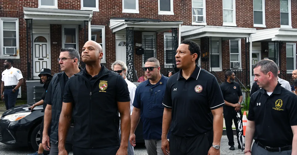 Baltimore Sun Cover Photo